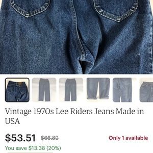 Riders lee jeans